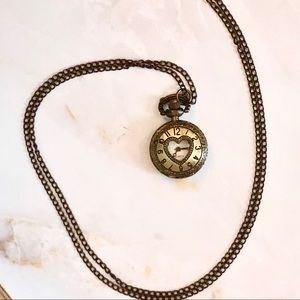 Watch Pendant Necklace